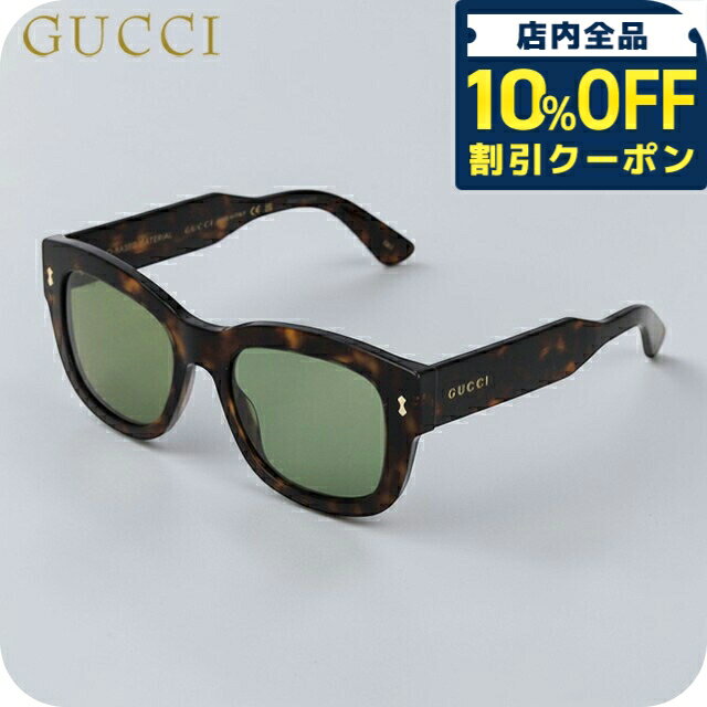 Rakuten - ＼全品10%OFFクーポン／ グッチ サングラス メンズ ブランド GUCCI GG1110S 002 ブラウン