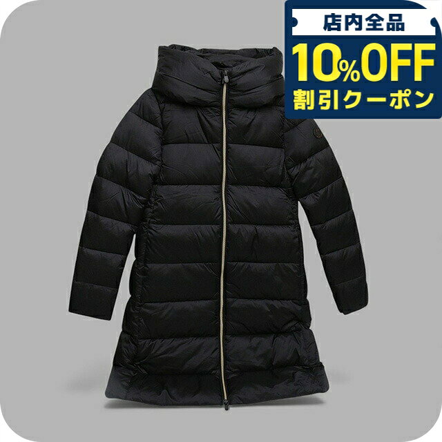 乐天商城 - ＼10%OFFクーポン★GW限定／ セイブ ザ ダック SAVE THE DUCK LYSA ダウンジャケット D40279W-10000-BLACK-0 レディース ダウンジャケット ブランド 35340