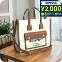\2000円OFFクーポン&さらに+9倍★16日02時迄/ バーバリー トートバッグ レディース ブランド BURBERRY コットン イタリア 8044143...