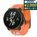 \2000円OFFクーポン&さらに+9倍★16日02時迄/ スント スント レース S パワーオレンジ 充電式クオーツ スマートウォッチ ブランド メンズ レデ...