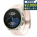 \2000円OFFクーポン&さらに+9倍★16日02時迄/ スント スント レース S パウダーピンク 充電式クオーツ スマートウォッチ ブランド メンズ レデ...
