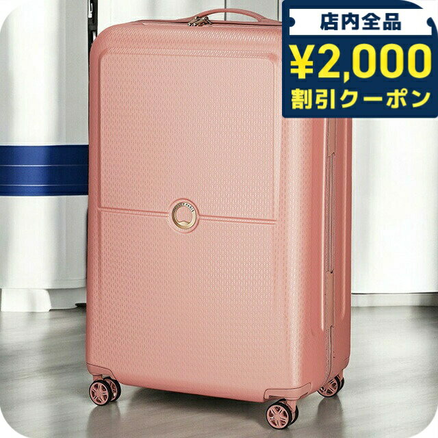 ＼2000円OFFクーポン+さらに9倍／ デルセー スーツケース キャリーバッグ メンズ レディース ブランド DELSEY 00162182109 PEONY ピンク