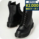 \2000円割引クーポン★さらに+9倍/ ドクターマーチン ワークブーツ メンズ レディース ブランド DR.MARTENS レザー 14353001 7 ブラ...
