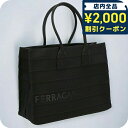 \2000円OFFクーポン&さらに+9倍★16日02時迄/ フェラガモ トートバッグ レディース ブランド Ferragamo 213985FABRIC NER...