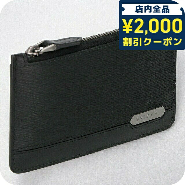 \2000円OFFクーポン&さらに+9倍★16日02時迄/ ブルガリ コインケース メンズ ブランド BVLGARI レザー 282770 BLK ブラック