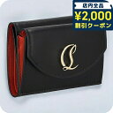 \2000円OFFクーポン&さらに+9倍★16日02時迄/ クリスチャン ルブタン 三つ折り財布 レディース ブランド CHRISTIN LOUBOUTIN 3...