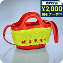 \2000円OFFクーポン&さらに+9倍/ マルニ ハンドバッグ レディース ブランド MARNI BMMP0096Q2-P5441 イエロー/オレンジ