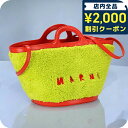 \2000円OFFクーポン&さらに+9倍/ マルニ ハンドバッグ レディース ブランド MARNI BMMP0097Q2-P5441 イエロー/オレンジ