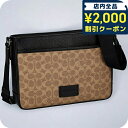 \2000円OFFクーポン&さらに+9倍/ コーチ ショルダーバッグ メンズ ブランド COACH シグネチャー CV761 QBNRX 1 ブラウン/ブラック