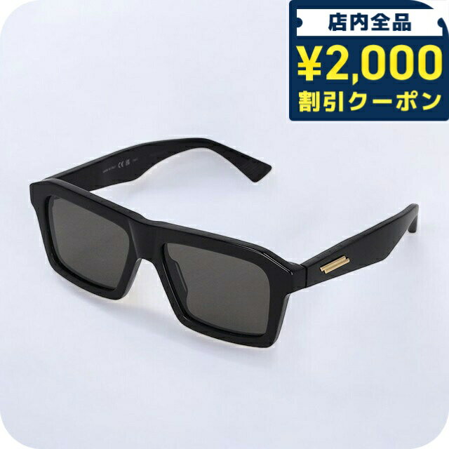 Rakuten - ＼2000円OFFクーポン+さらに9倍／ ボッテガ・ヴェネタ サングラス メンズ ブランド BOTTEGA VENETA BV1213S ブラック/グレー 24340