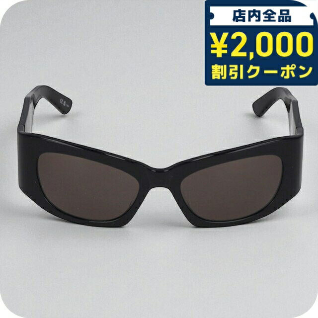 乐天商城 - ＼2000円OFFクーポン+さらに9倍／ バレンシアガ サングラス レディース ブランド BALENCIAGA BB0327S 001 ブラック 25970