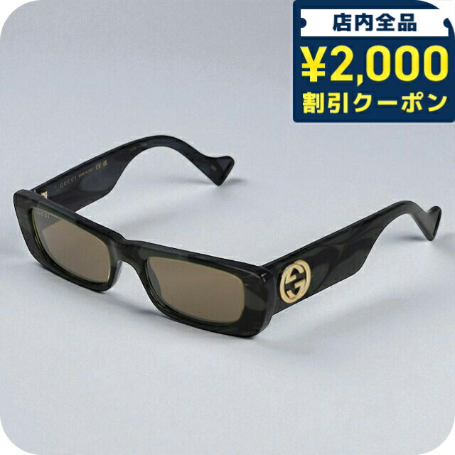 Rakuten - ＼2000円OFFクーポン+さらに9倍／ グッチ サングラス レディース ブランド GUCCI GG0516S 014 ブラック 26870