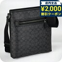 \2000円OFFクーポン&さらに+9倍/ コーチ ショルダーバッグ メンズ ブランド COACH CW227 チャコール/ブラック