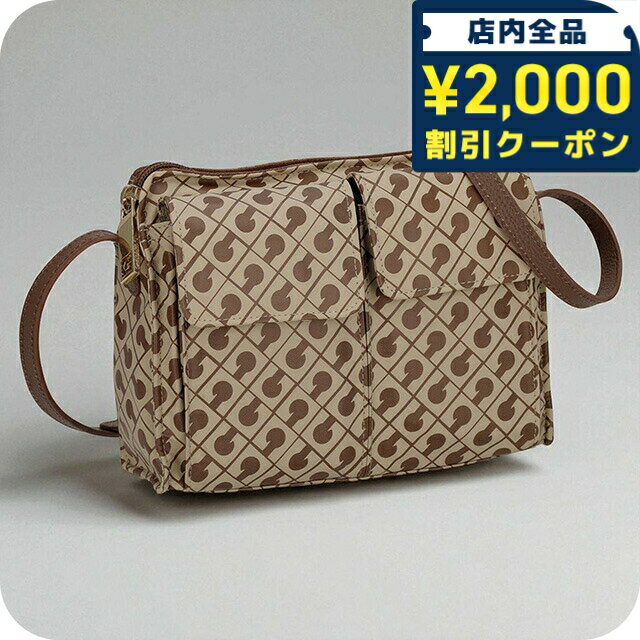 ＼2000円OFF+さらに9倍／ ゲラルディーニ ショルダーバッグ レディース ブランド GHERARDINI GH0206 TA/BU ベージュ/ブラウン 斜めがけ 高級 おしゃれ プレゼント 女性 実用的 かわいい