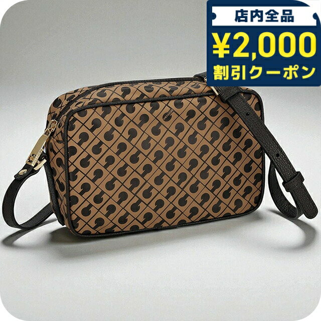 ＼2000円OFF+さらに9倍／ ゲラルディーニ ショルダーバッグ レディース ブランド GHERARDINI GH2416 TOFFE ブラウン/ブラック 斜めがけ 高級 おしゃれ プレゼント 女性 実用的 かわいい