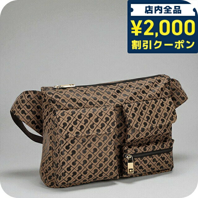 Rakuten - ＼2000円OFFクーポン+さらに9倍／ ゲラルディーニ ショルダーバッグ メンズ レディース ブランド GHERARDINI GHB0149 TOFFE ブラウン/ブラック 40480