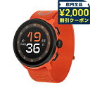 \2000円OFFクーポン★さらに+9倍/ 【オリジナルボトル付】 スント RUN CORAL ORANGE 充電式クォーツ スマートウォッチ ブランド メンズ レディース SUUNTO SS051112000 デジタル ブラック オレンジ 黒(2)