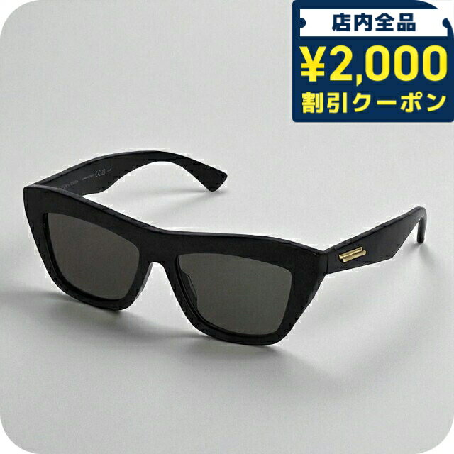 Rakuten - ＼2000円OFFクーポン+さらに9倍／ ボッテガ・ヴェネタ サングラス メンズ レディース ブランド BOTTEGA VENETA BV1121S 001 ブラック 24300