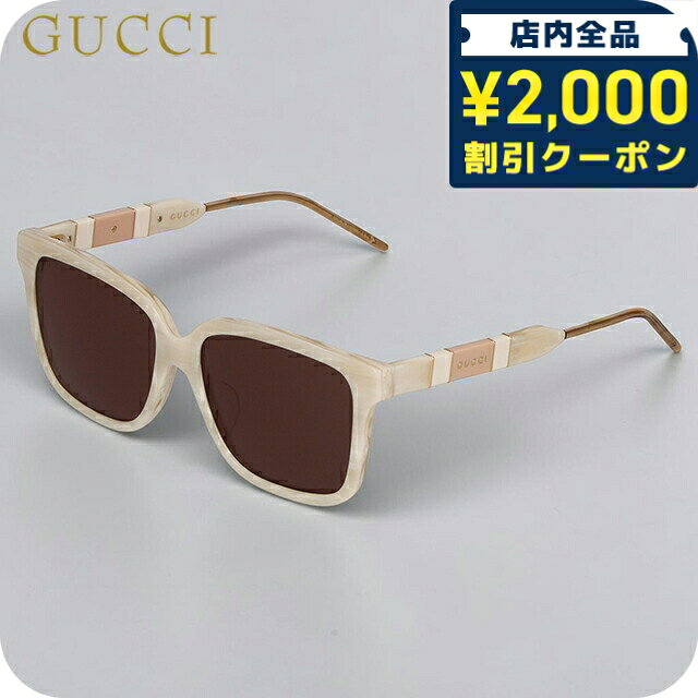 Rakuten - ＼2000円OFF+さらに9倍／ グッチ サングラス レディース ブランド GUCCI JAPAN GG0599SA 005 ベージュ