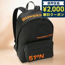 \2000円OFFクーポン&さらに+9倍★16日02時迄/ バ−バリ− リュック メンズ レディース ブランド BURBERRY 8064857 ブラック(4)