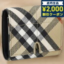 \2000円OFFクーポン&さらに+9倍★16日02時迄/ バ−バリ− 三つ折り財布 レディース ブランド BURBERRY 80992...