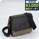 \2000円OFFクーポン&さらに+9倍/ コーチ ショルダーバッグ メンズ ブランド COACH CE534 カーキ/ブラックマルチ