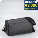 \2000円OFFクーポン&さらに+9倍/ コーチ ショルダーバッグ メンズ ブランド COACH CV762 チャコール/ブラック