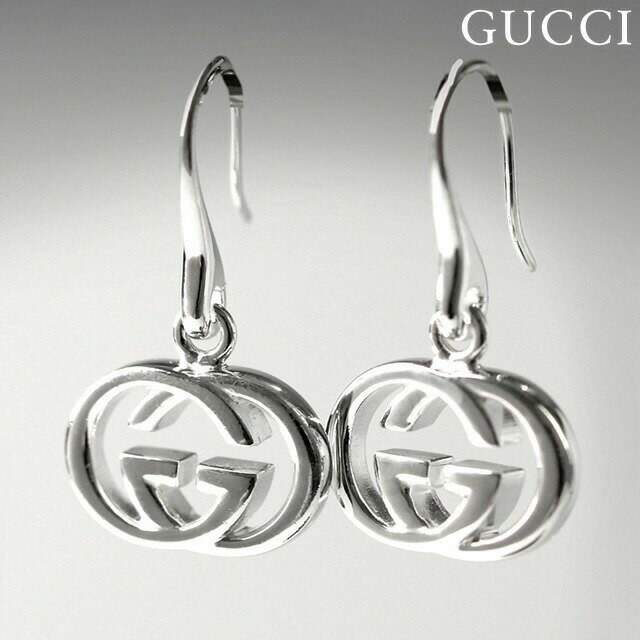 グッチ ピアス（レディース） ＼5/18限定★全品10%OFFクーポンにさらに+3倍／ グッチ ピアス GUCCI インターロッキングG シルバー925 レディース 223321 J8400 8106 シルバー アクセサリー