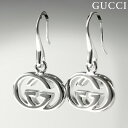 グッチ ピアス（レディース） ＼5/5は超激アツ★全品10%OFFクーポンに+3倍／ グッチ ピアス GUCCI インターロッキングG シルバー925 レディース 223321 J8400 8106 シルバー アクセサリー