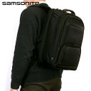 ＼7日10時まで★全品10%OFFクーポン／ サムソナイト リュック メンズ ブランド Samsonite PRO Slim Backpack ビジネスカバン リュック バックパック リュックサック スクールバッグ 97%ナイロン+2%PU+1%レザー 126358-1041 ブラック バッグ プレゼント ギフト