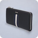 \さらに+4倍★今だけ!!/ バリー 長財布 メンズ レディース ブランド BALLY レザー 6309718 ブラック ネイビー 財布