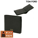 gtH[h TOM FORD Y0278 LCL158G 1N001 Kt ܂z ubN Y T LINE CLASSIC BIFOLD WALLET WITH COIN SLOT