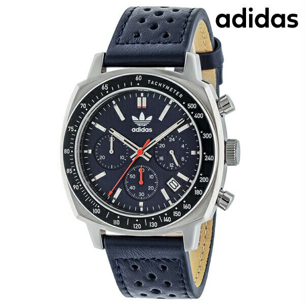 アディダス MASTER ORIGINALS ONE CHRONO クオーツ 腕時計 ブランド メンズ クロノグラフ adidas AOFH23577 アナログ ネイビー 父の日 プレゼント 実用的