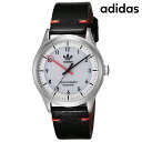 \さらに+4倍★今だけ!!/ アディダス PROJECT ONE STEEL クオーツ 腕時計 ブランド メンズ レディース adidas AOST23045 アナログ ホワイト ブラック 黒