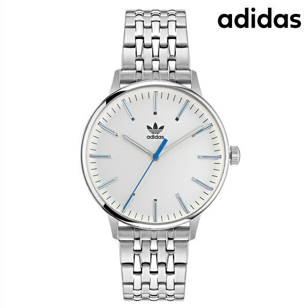 アディダス 腕時計（メンズ） ＼先着2000円OFFクーポンにさらにポイントUP／ アディダス CODE ONE クオーツ 腕時計 ブランド メンズ adidas AOSY22022 アナログ シルバー 父の日 プレゼント 実用的