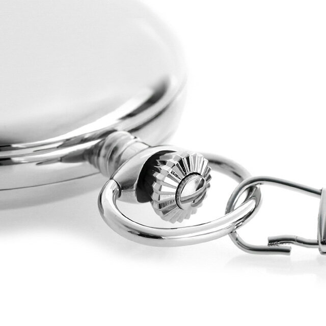 チャールズヒューバート Charles-Hubert, Paris 懐中時計 ポケット ウォッチ ブラック 6901-B 【並行輸入品】