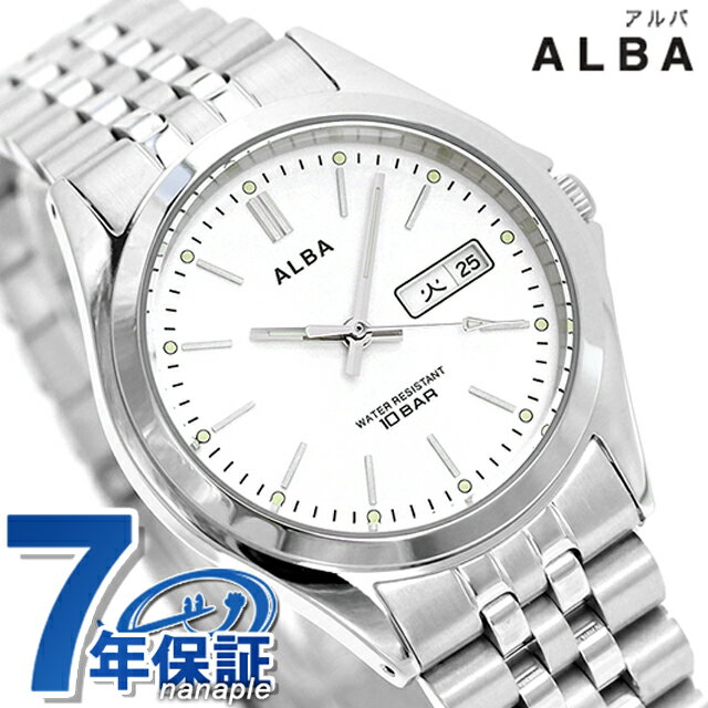 ALBA - セイコー アルバ クオーツ 腕時計 ブランド メンズ SEIKO ALBA AQGK471 アナログ シルバー 記念品 プレゼント ギフト 8800