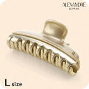 アレクサンドル ドゥ パリ ヘアクリップ レディース ブランド ALEXANDRE DE PARIS ヴァンドームLクリップ ICCL-12832-02-X3 ゴールド ヘアアクセサリー