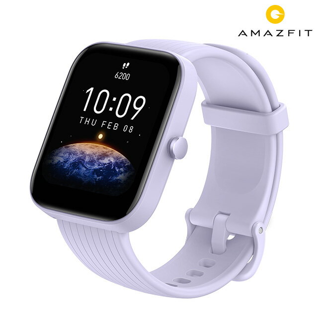 ＼21日10時まで★全品10%OFFクーポン／ アマズフィット amazfit Bip 3 ブルー スマートウォッチ 心拍数 血中酸素 Bluetooth 充電式クオーツ メンズ レディース SP170046C04 記念品 ギフト 父の日 プレゼント 実用的