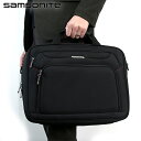 サムソナイト ビジネスバッグ ＼4/27 09:59まで★先着2000円OFFクーポン／ サムソナイト ビジネスバッグ Samsonite ゼノン3 ビジネスカバン パソコンバッグ PCバッグ ブリーフケース リクルートバッグ 1680デニールバリスティックナイロン メンズ 89436-1041 Black バッグ プレゼント ギフト