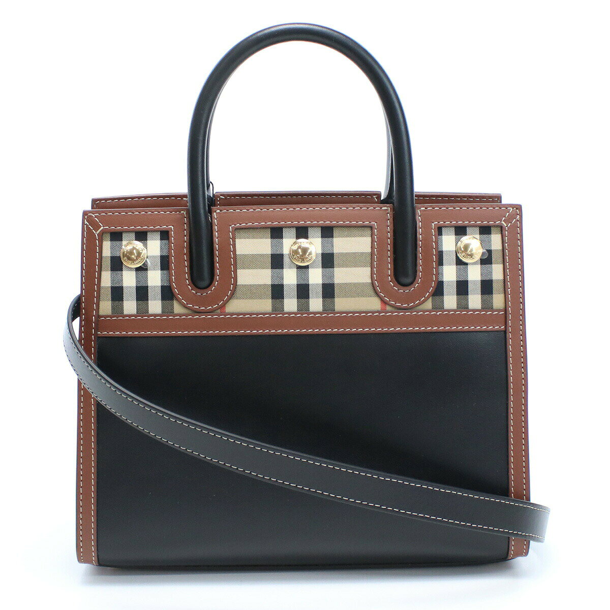 ＼2000円OFF さらに9倍 バーバリー トートバッグ レディース ブランド BURBERRY レザー イタリア 802526 7ple-10008940 腕時計のななぷれ select shop サンプル画像3
