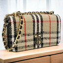 ＼激アツな6日間★全品10%OFFクーポン／ バーバリー 斜め掛けショルダーバッグ レディース BURBERRY イタリア 8063083 ARCHIVE BEIGE ベージュ系 マルチカラー バッグ