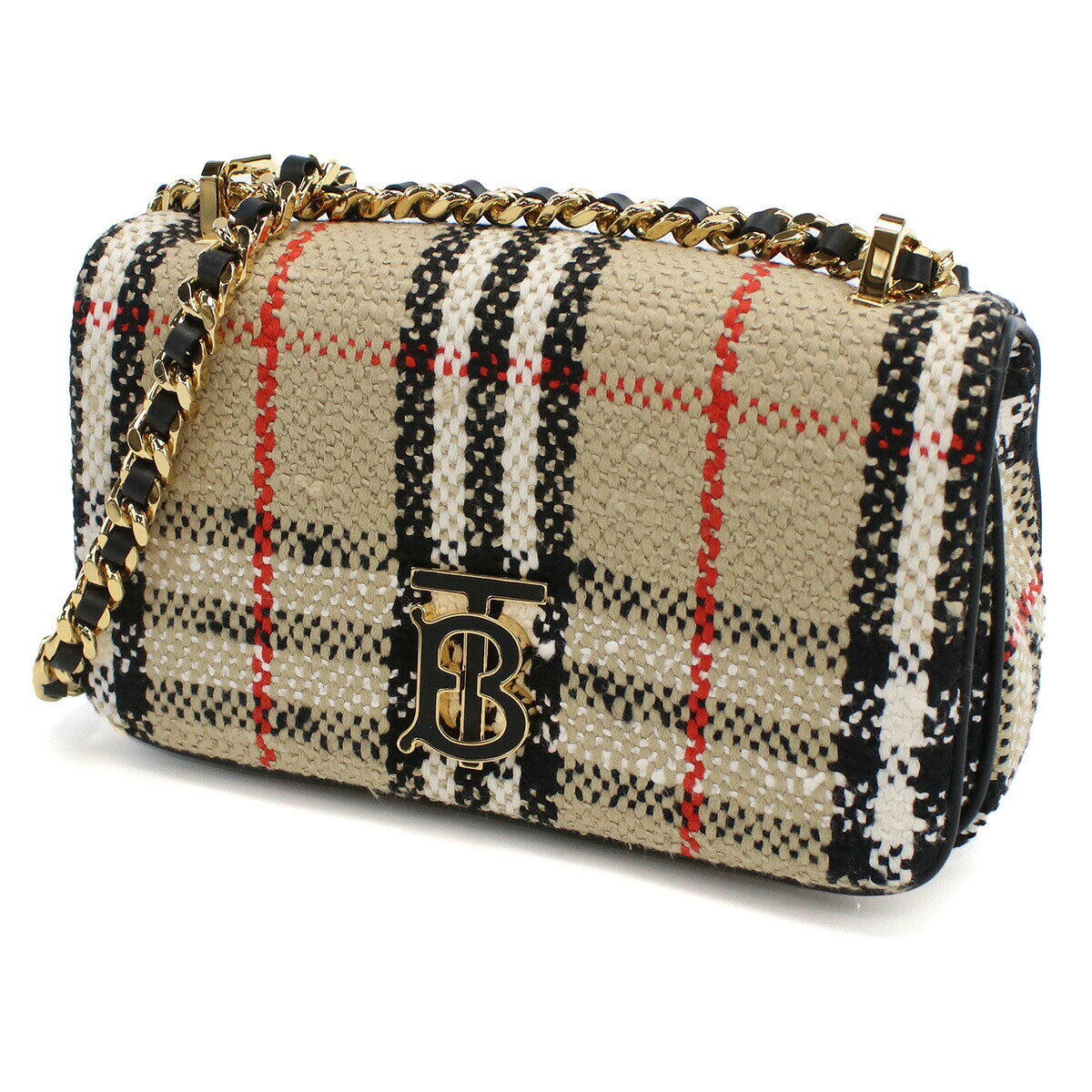 バーバリー 斜め掛けショルダーバッグ レディース BURBERRY イタリア 8063083 ARCHIVE BEIGE ベージュ系 マルチカラー バッグ