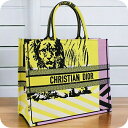 ＼5/5は超激アツ★全品10%OFFクーポンに+3倍／ ディオール トートバッグ レディース Christian Dior キャンバス イタリア M1286 マルチカラー バッグ