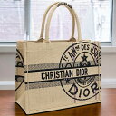 ＼7日10時まで★全品10%OFFクーポン／ ディオール トートバッグ レディース Christian Dior キャンバス イタリア M1296 ベージュ系 マルチカラー バッグ