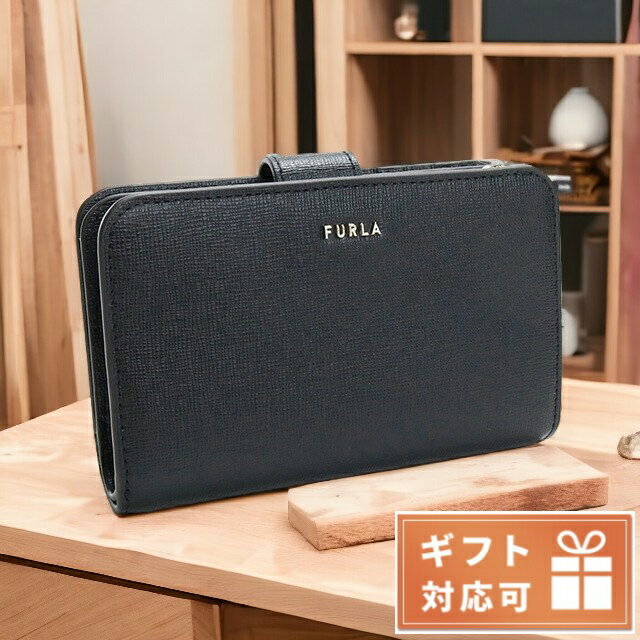 ＼5/18限定★全品10%OFFクーポンにさらに+3倍／ フルラ 二つ折り財布 レディース FURLA レザー PCX9UNO NERO ブラック 財布