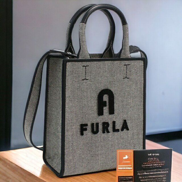 _Ԍ聚XSi2000~OFFN[|^ t nhobO fB[X FURLA Rbg U[ WB00831 GRIGIO+NERO O[n obO