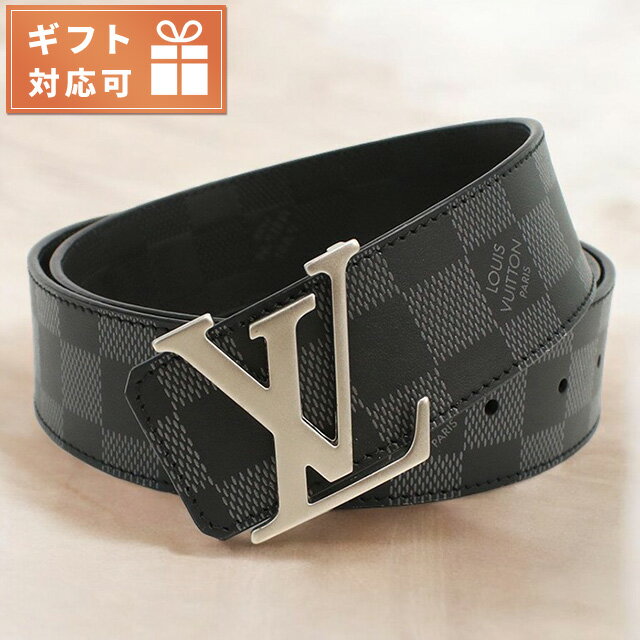 ＼10%OFFクーポン／ ルイ・ヴィトン ベルト メンズ ブランド LOUIS VUITTON アンフィニ-グラフィット スペイン M0107T グレー系 ブラック 小物 選べるモデル 99360