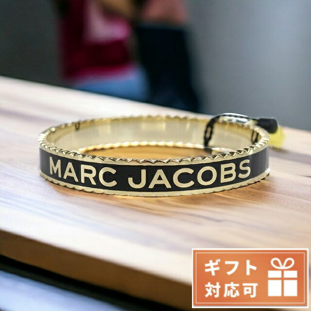 マーク・ジェイコブス バングル レディース MARC JACOBS メタル J105MT7PF22 BLACK-GOLD ブラック ジュエリーアクセサリー