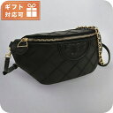 トリーバーチ ボディバッグ レディース ブランド TORY BURCH FLEMING NEW BELT BAG レザー 160132 BLACK ブラック バッグ 軽量 小さめ 高級 おしゃれ プレゼント 女性 実用的 かわいい